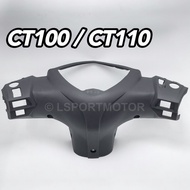 MODENA CT110/CT100 HANDLE METER COVER (MATTE BLACK) 59441-512-0018 INNER UPPER CT 100 110