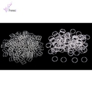 [freneci] Wholesale Lots 200pcs Plastic Rectangular Figure 8 Shape with 0 Shape Lingerie