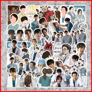 ◫ ⭐ ㍿ 50 PCS| DR. ROMANTIC STICKERS KDRAMA LAPTOP LUGGAGE STICKERS WATER RESISTANT