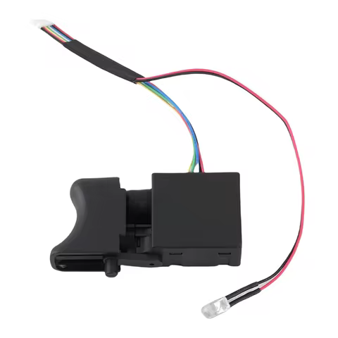 Electric Drill Switch Black Adjustable Speed CW/CCW Electric Drill Trigger Switch Brushless Drill Sw