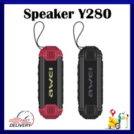 Awei Y280 Portable Wireless Speaker Outdoor Sound Dual Stereo Track AUX TF Card FM Waterproof Bluetooth Speakers Sound