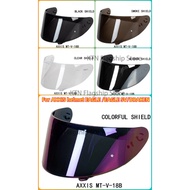Motorcycle helmet lens MT-V-18B for AXXIS helmet EAGLE /EAGLE SV/DRAKEN Original AXXIS windscreen wi