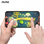 ANANK - iPhone 15+ / iPhone 14+ 6.7吋遊戲玩家版 2.5D 防指紋磨沙玻璃貼：提升您的遊戲體驗
