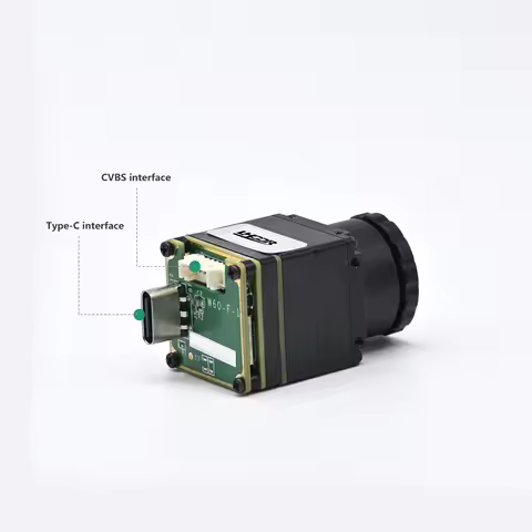JS Thermal Camera FPV 256/384/640-9 Thermal Imaging Camera for FPV Drones with CVBS Interface Micro 