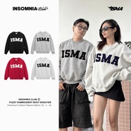 [NEW ARRIVAL] Boxy Cotton Fleece Sweatshirt INSOMNIA CLUB - HD006
