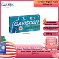Gaviscon Original Tablet 250mg 16s