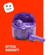 送禮物必備!! JBL Tune Flex Ghost Edition 透明藍牙耳機 紫色
