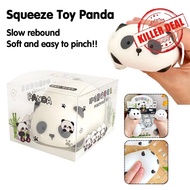 Squeeze Toy Panda TPR Relief Toy Kawaii Jumbo Panda Toy Soft Squishy I9P6