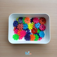 Montessori Small White Tray Sensory Play Tray/ Sensory Play/