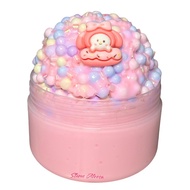 Melody Crunch Slime ( Foam beads and bingsu beads texture)