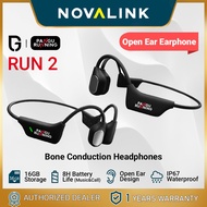 PANGU RUNNING RUN 2 Sport Bone Conduction Headphone Wireless Bluetooth Waterproof Open-Ear Earphone 