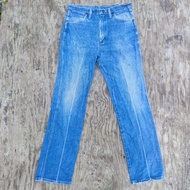 Vintage 80s Wrangler Blue Denim Jeans Straight Leg Made in USA