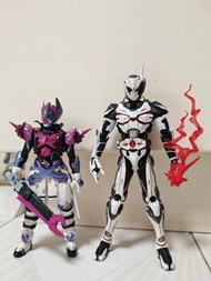 (不連shf)99%新Sic 成品一隻 改件 幪面超人 kamen rider 假面騎士 改件 Ark one Ark-Zero one 01 Scorpion 上色完成品 大山龙 改造 完勝真骨雕 