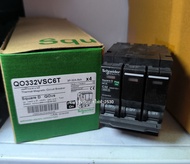 Schneider เบรกเกอร์ 3เฟส ชไนเดอร์ เซอร์กิตเบรกเกอร์ 3P 32A รุ่น QO332VSC6T SCHNEIDER 1 ตัว