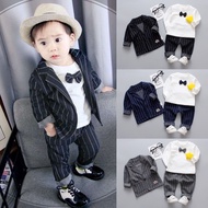 Azkifa - Imported children's tuxedo suit 3 pcs, imported boys' clothing suit