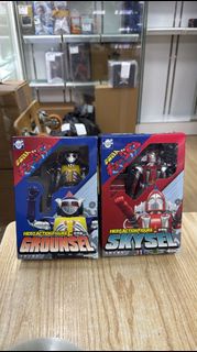 全新 Evolution Toy Skysel Grounsel Akarenger 東映編 閃電超人 天地雙龍 秘密戰隊紅勇士 宇宙鐵人