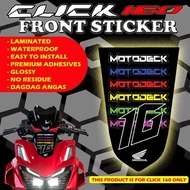 Honda Click 160 Accessories / Front Sticker Click 160