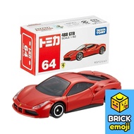Tomica No.64 Ferrari 488 GTB 1/62 (JP/CN) Đồ chơi mô hình xe hơi