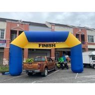 RENTAL/SEWA INFLATABLE ARCH BLUE YELLOW