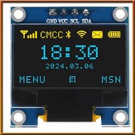 [chasoedivine.] OLED Display  128X64 LCD Screen 0.96 Inch OLED Display Screen