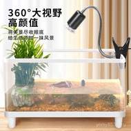 Wholesale Row Household Small Fish Tank Transparent Living Room Goldfish Tank Desktop with Fish Tank