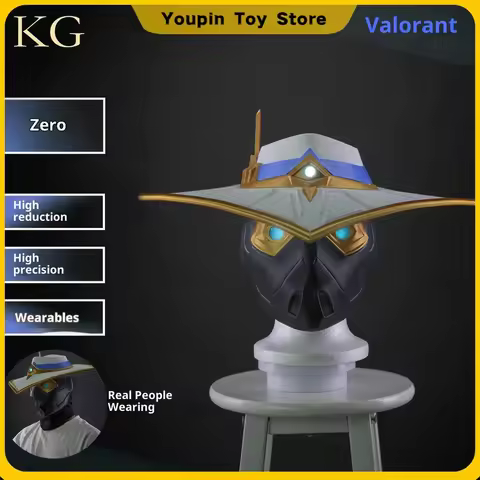 Cypher/Vyse/Veto/Omen Valorant 3D Printed Cosplay Helmet With/Without LED Light Rush Shipping Game C