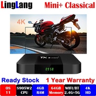 in stock Classical Black mini 11 5G Smart Box Amlogic S905W2 4GB RAM 64GB eMMC BT 4K Ultra HD Media 
