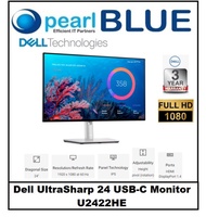 [READY STOCK] Dell UltraSharp 24 USB-C Monitor U2422HE [ Replacement for U2419HC / U2421HE ]