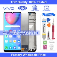 LCD With Frame For VIVO Y20/Y20i/Y20S/Y12S/Y12A/Y15A/Y15S LCD Display Touch Screen Digitizer Assembl