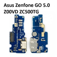 Asus ZenfoneGo Zenfone GO 5.0 Z00VD ZC500TG  USB Charging Data Port Mic Handsfree Earphone Flex Cabl