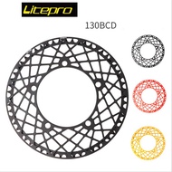 Litepro Folding Bike Road Bike Crank Crank Chainring Spider Chainring Bicycle Chain Crank Sprocket for Folding Bike 412 Road Bike Chain Disk 130BCD 50T-58t Bike Parts