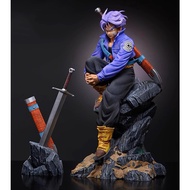 Anime Dragon Ball Z Future Warrior Trunks Gk Figure The Last Soldier Statue Model