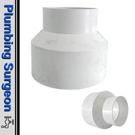 Pvc Fitting UPVC Reducing Socket Pvc Pipe 110 Pipe Fitting Bathroom Pipe Pipe Paip Pvc Putih Paip Pu