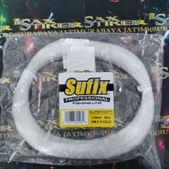 Sufix brand line 30LB clear white fishing line network