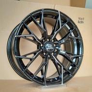 [1SET] WL-01 15x6.5jj 16x7jj 17x7.5jj ET40 GLOSSY BLACK MILLED, HYPER BLACK