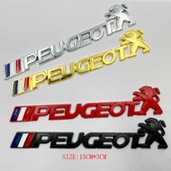 3D metal Peugeot logo for Peugeot 5008 3008 208 308 508 car sticker, decal car parts