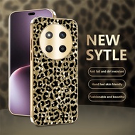 Luxury Gold Leopard Print Pattern Caing For Huawei Nova15 Max Glitter Hard Phone Case Cover