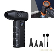 FUN Light Weight Outdoor Handheld Fan Rechargeable Air Blower 130000RPM for Computer