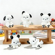 Cartoon 3D Resin Solid Color Happy Pacha Phone Case DIY Car Ornament Keychain Accessories QIND