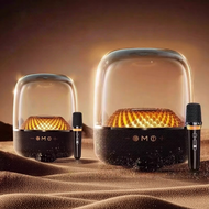 KINYO | ชุดไมโครโฟนและลำโพง KTV สำหรับร้องคาราโอเกะที่บ้าน