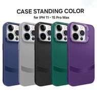 Soft TPU Silicone Case Ring Standing Color Protective Cover Phone Case for iphone 15 Ip15 Plus Ip 15