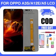 OPPO A3S  LCD Display Screen+Touch Screen Digitizer Assembly Replacement