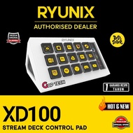 Ryunix XD100 / XD 100 / XD-100 Stream Deck Control Pad