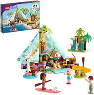 LEGO Friends Beach Glamping 41700 Building Kit Creative Gift for Kids Aged 6 and up Who Love Nature