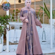 Gamis Rompi Modern Ceruty Premium 