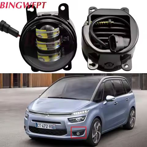 LED Fog Light Lamp For Citroen C3 C5 C6 DS5 2012 -2015 Citroen C4 Picasso / Grand Picasso C4 2006-20