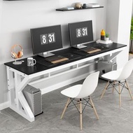 全城熱賣 - 臺式電腦桌 簡約學習桌 雙人遊戲桌 家用電競桌 臥室書桌 加厚辦公桌