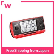 Seiko Clock Alarm Clock Coca-Cola Radio Digital Loud Red AC602R SEIKO AC602R