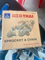 Nhông xích neo thai vàng cho xe wave 110(Giá 1 bộ)