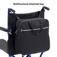 LS [In stock] Wheelchair Side Bag Armrest Pouch Organizer Bag Phone Pocket Walker Scooter Great Accessory for your mobility devices